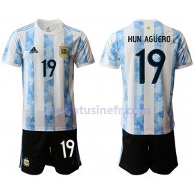 Maillot de Foot Argentine Kun Agüero 19 Domicile 2020 - Enfant